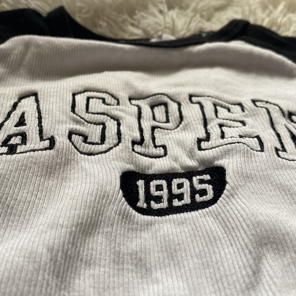 GARAGE ASPEN 1995 Crop Top Shirt Petite - Picture 4 of 4